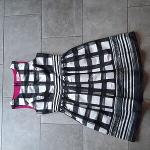 Eliza J Black And White Cocktail Dress- Size 10